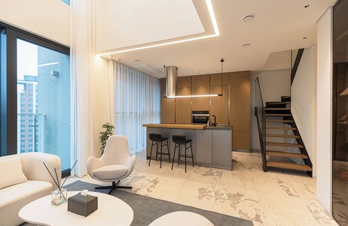 Yeoksam Apartamento | Caelum Black Gangnam Luxury Apt