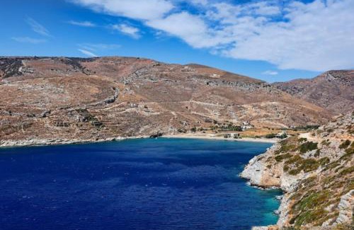 Kea Casa | Calme et détente. Vue panoramique mer Égée.