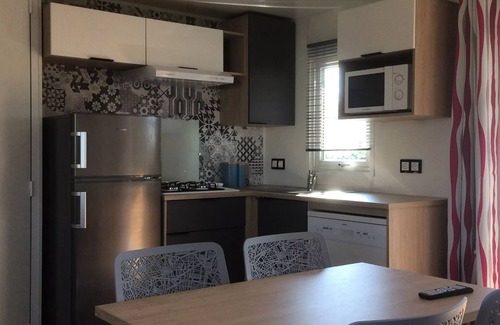 Saint-Antoine-de-Breuilh Casa | Camping Village La Rivière Fleurie**** - Premium 4-room mobile home for 6 people Air-conditioned