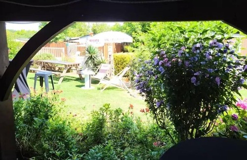 Saint-Antoine-de-Breuilh Casa | Camping Village La Rivière Fleurie**** - Premium 4-room mobile home for 6 people Air-conditioned