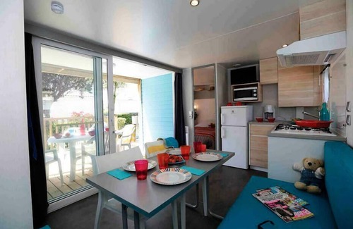 La Plaine-sur-Mer Casa | Flower La Guichardière campsite *** - Comfort mobile home 3 rooms 4/6 people 2 shower rooms 28m²