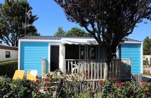 La Plaine-sur-Mer Casa | Flower La Guichardière campsite *** - Comfort mobile home 3 rooms 4/6 people 2 shower rooms 28m²