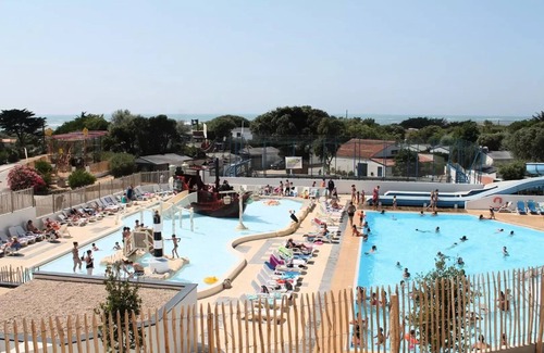 Domino Casa | Camping l'Anse des Pins **** - Maeva Camping - Mobil Home Grand Confort 4 habitaciones 6/8 personas