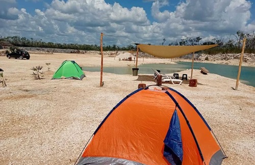 Centro de la ciudad de Tulum Alquiler De RV | camping kitam