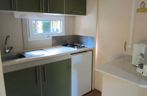 Le Bourg-d'Oisans Chalet De Esquí | Camping Le Colporteur **** - Chalet Family Classic 3 rooms 4 people Air-conditioned