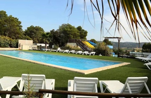 Fabrezan Casa | Camping Le Pinada *** - Mobil Home TULIPE - 2 bedrooms - 28 m2 4 people