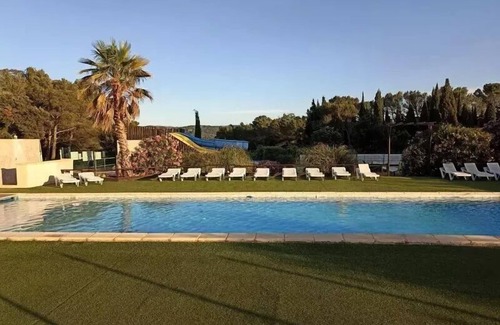 Fabrezan Casa | Camping Le Pinada *** - Mobil Home TULIPE - 2 bedrooms - 28 m2 4 people