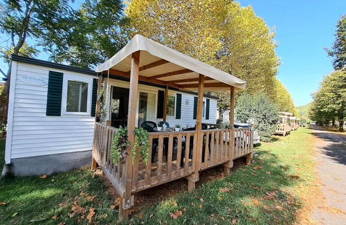 Saint-Cere Casa | Camping Le Soulhol *** - Casa móvil 4 habitaciones 6 personas