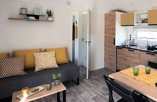 Pont-de-Poitte Casa | Camping Les Pêcheurs*** - Premium Cottage 3 Rooms 4 People