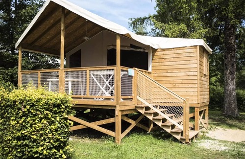 Pont-de-Poitte Casa | Camping Les Pêcheurs*** - Mobil home Confort Plus 3 rooms 5 people Air-conditioned