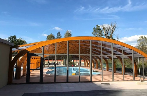 Pont-de-Poitte Casa | Camping Les Pêcheurs*** - Mobil home Confort Plus 3 rooms 5 people Air-conditioned