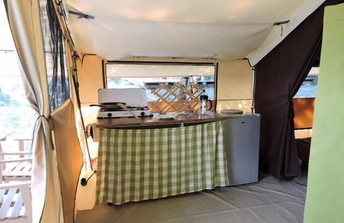 Venterol Alquiler De RV | Camping Les Terrasses Provençales* - Tent Lodge 3 rooms 4 people Without Sanitary