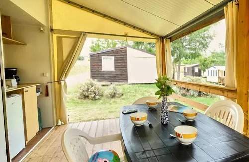 Lussas Casa | Ludo Camping Parc *** - Bungalow 3 piezas 4 personas sin baños