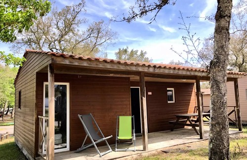 Soustons Chalet De Esquí | Camping L'Airial **** - Casa 4 habitaciones 6/7 personas
