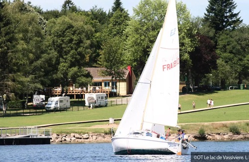 Auphelle Casa | Camping Paradis les 2 Îles - Lodge Boat 2 rooms 2/3 people