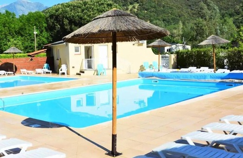 Arles-sur-Tech Casa | Camping Paradis le Vallespir*** - Mobile home Cargolade 3 rooms 4 people Air-conditioned