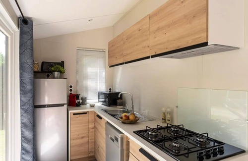 Crach Casa | Camping Romanée Le Fort Espagnol **** - Premium 4-room mobile home for 6 people