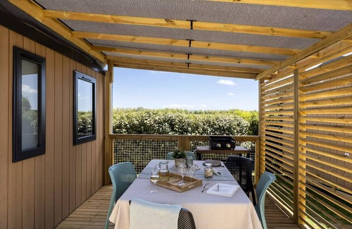 Crach Casa | Camping Romanée Le Fort Espagnol **** - Premium 4-room mobile home for 6 people