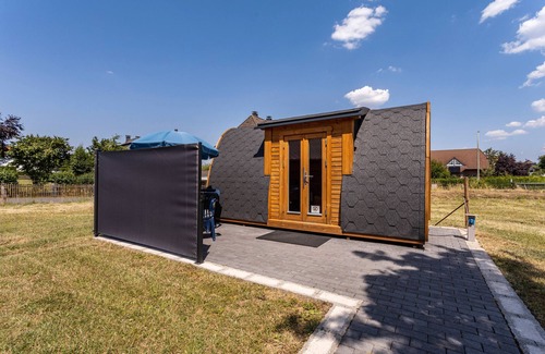 Langscheid Casa | 'Campingpod Auf Der Alpakawiese' con terraza privada y jardín privado