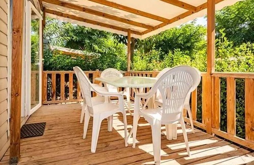 Azur Casa | Campsite Azu'rivage*** - Comfort 4-room mobile home for 6 people