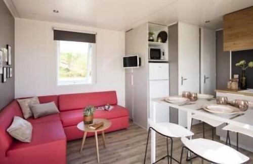 Vauvert Casa | Camping Le Mas de Mourgues *** - Mobil home Laurier Rose Premium 4 habitaciones 6 personas Aire acondicionado