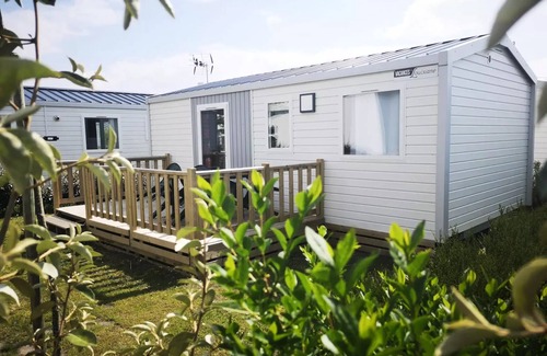 Stella-Plage Casa | Camping La Forêt *** - Acogedora casa móvil de 3 habitaciones para 4 personas