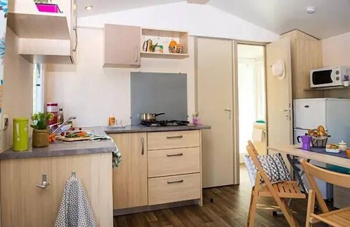 Saint-Yvi Casa | Campsite Le Bois de Pleuven* - Mobil-home Classic 3 rooms 4 people