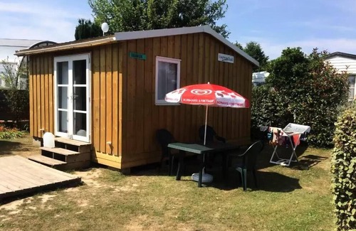 Quettehou Casa | Camping Le Rivage **** - Bungalow Tit home 3 habitaciones 4 personas sin baño