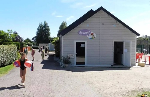 Quettehou Casa | Camping Le Rivage **** - Bungalow Tit home 3 habitaciones 4 personas sin baño