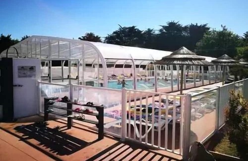 Les Moutiers-en-Retz Casa | Campsite Les Brillas *** - Mobilhome for 4 people