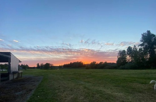 Ferndale Alquiler De RV | CAMPSITE Ravens’ pad CAMPSITE at June Bud Farms