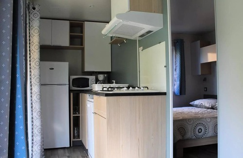 Saint-Valery-en-Caux Casa | Camping d'Etennemare *** - Casa móvil de prestigio de 4 habitaciones para 6 personas