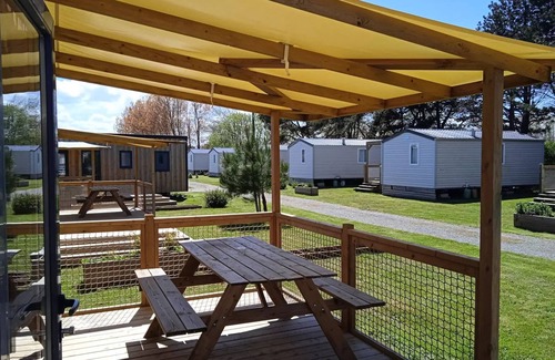 Saint-Valery-en-Caux Casa | Camping d'Etennemare *** - Casa móvil de prestigio de 4 habitaciones para 6 personas