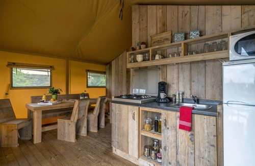 Saint-Julien-des-Landes Casa | Camping Village Guyonnière ***** - Glamping Safari Lodge 3 Habitaciones 6 Personas