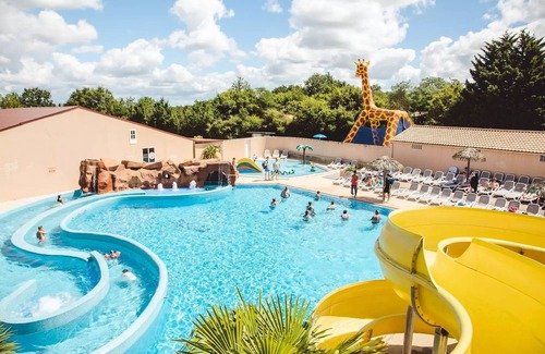 Saint-Julien-des-Landes Casa | Camping Village Guyonnière ***** - Glamping Safari Lodge 3 Habitaciones 6 Personas