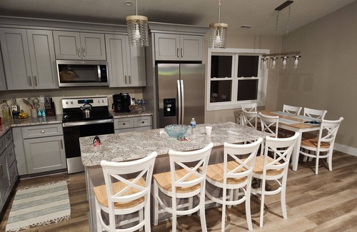 Frisco Casa | Canal front home with gorgeous sound views. 3 bedroom 2.5 bathrooms.