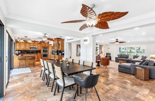 Cocoa Isles Casa | CanalFront | Heated Pool + Game Room w/ Pool Table