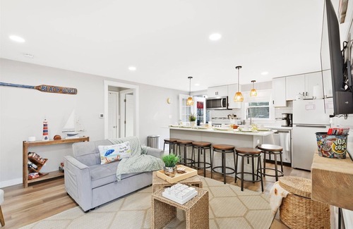 West Yarmouth Casa | Cape Cottage, 1/2mi to beach, Tiki Bar, Central AC/Heat, Hot Tub, Firepit