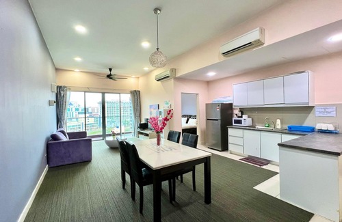 Downtown Kota Kinabalu Hotel | Capital O 90987 The Loft Residences Homestay @ Imago Shopping Mall 2