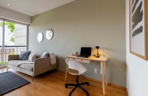 El Yaqui Casa | Capitalia 1BR Escape w Parking & Gym
