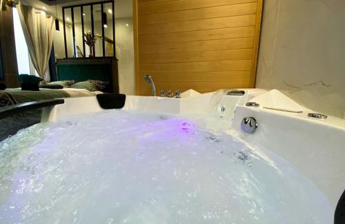 Crespin Apartamento | Capsule Egypte - Jacuzzi - Sauna - Billard - Netflix & Home cinéma - Nintendo switch & jeu -