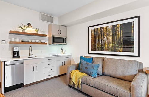 Tamarack Condominio | Captivating Studio | Pet friendly with Balcony