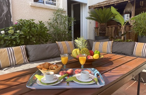 Carnon-Plage Villa | Carnon Villa T7 12 personas en - 250 m de playa, de sol a sol