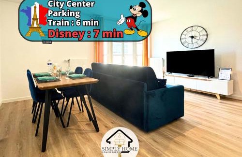 Serris Apartamento | Cartier Disney 7min Train 6min Paris parking