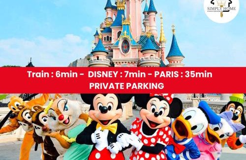 Serris Apartamento | Cartier Disney 7min Train 6min Paris parking