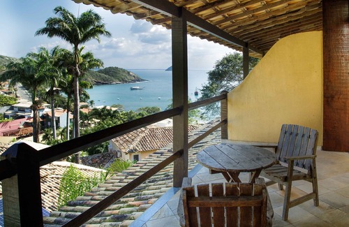 Joao Fernandes Casa | Casa 4 Suítes Vista Mar com Wifi