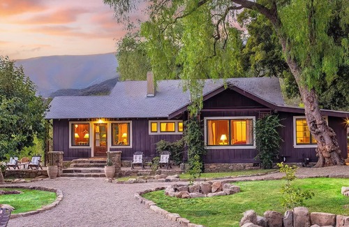 Ojai Casa | Impresionante bungalow Ojai con piscina