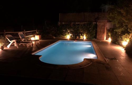 Costa Cunit Casa | Casa Bella Vista en montaña con vistas al mar y piscina privada