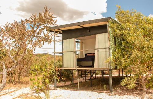 Alto Paraiso de Goias Cabina | Casa Borba Chalé com piscina