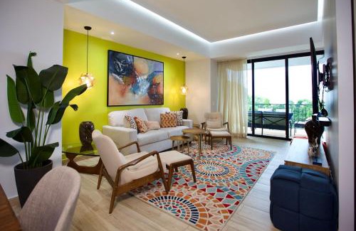 Conchas Chinas Apartamento | Casa Curacao - Oceanview Condo in Conchas Chinas